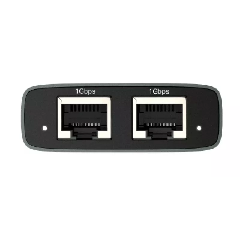 Tīkla sadalītājs TP-Link EH210 melnā metāla korpusā, platums 58 mm