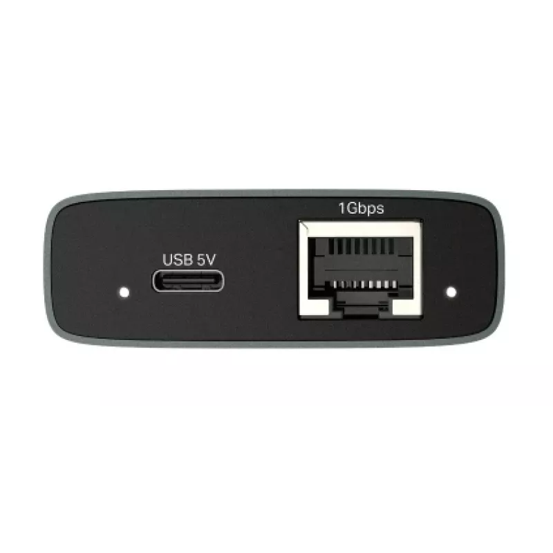 Tīkla sadalītājs TP-Link EH210 melnā metāla korpusā, platums 58 mm