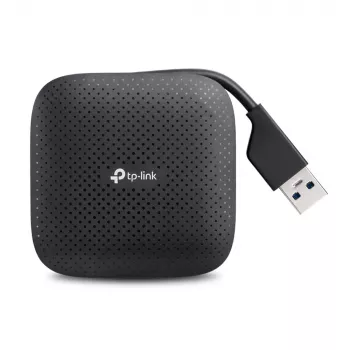 TP-Link UH400 USB 3.2 Gen 1 (3.1 Gen 1) Type-A 5000 Mbit/s Melns