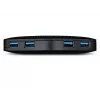 TP-Link UH400 USB 3.2 Gen 1 (3.1 Gen 1) Type-A 5000 Mbit/s Melns