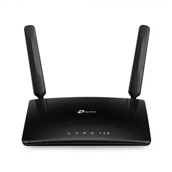 TP-Link TL-MR6400 bezvadu maršrutētājs Fast Ethernet Viena josla (2.4 GHz) 4G Melns