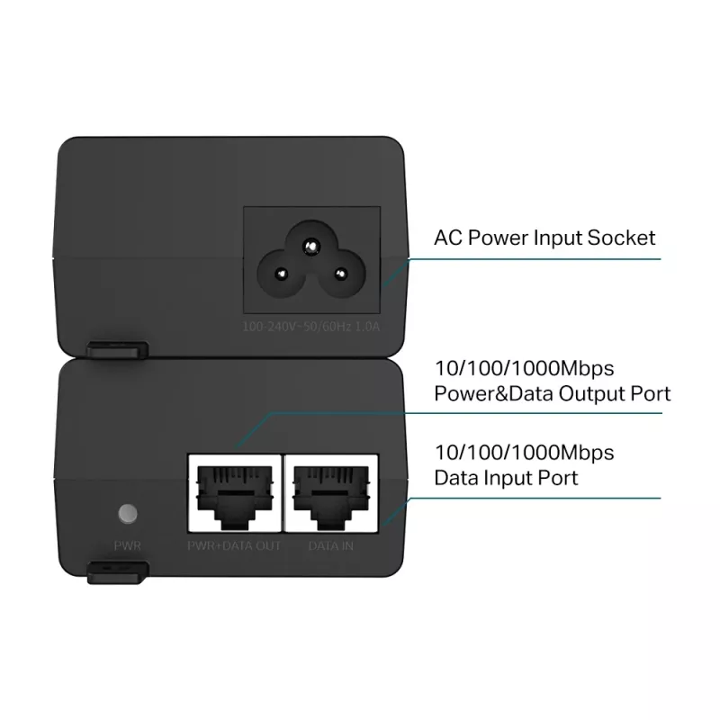 PoE+ inžektors TP-Link TL-PoE160S