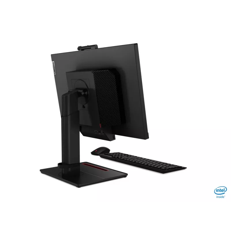 Lenovo ThinkCentre Tiny-In-One datora monitors 60,5 cm (23,8 collas) 1920 x 1080 pikseļi Full HD LED melns