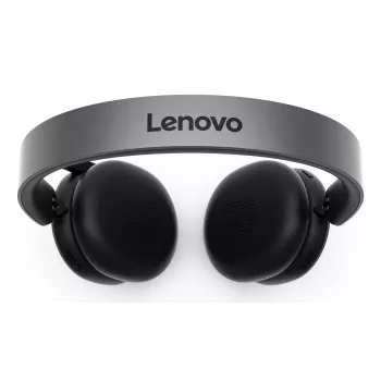 Lenovo 4XD1T60925 austiņas/headset Bezvadu Galvas lente Birojs/Zvanu centrs USB Type-C Bluetooth Pelēks