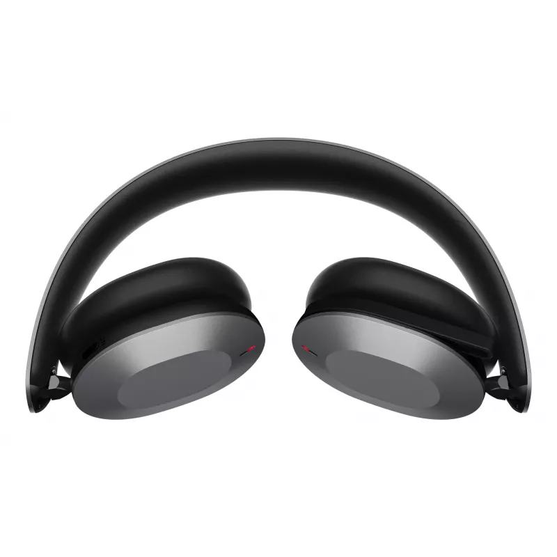 Lenovo 4XD1T60925 austiņas/headset Bezvadu Galvas lente Birojs/Zvanu centrs USB Type-C Bluetooth Pelēks