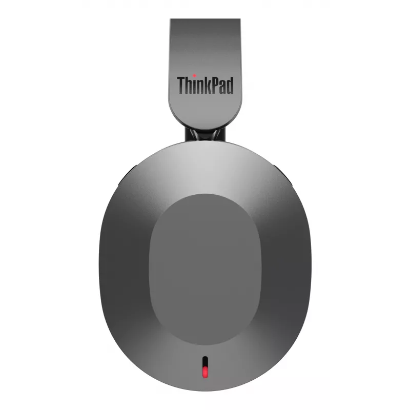 Lenovo 4XD1T60925 austiņas/headset Bezvadu Galvas lente Birojs/Zvanu centrs USB Type-C Bluetooth Pelēks