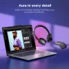 Lenovo 4XD1T60925 austiņas/headset Bezvadu Galvas lente Birojs/Zvanu centrs USB Type-C Bluetooth Pelēks