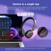 Lenovo 4XD1T60925 austiņas/headset Bezvadu Galvas lente Birojs/Zvanu centrs USB Type-C Bluetooth Pelēks