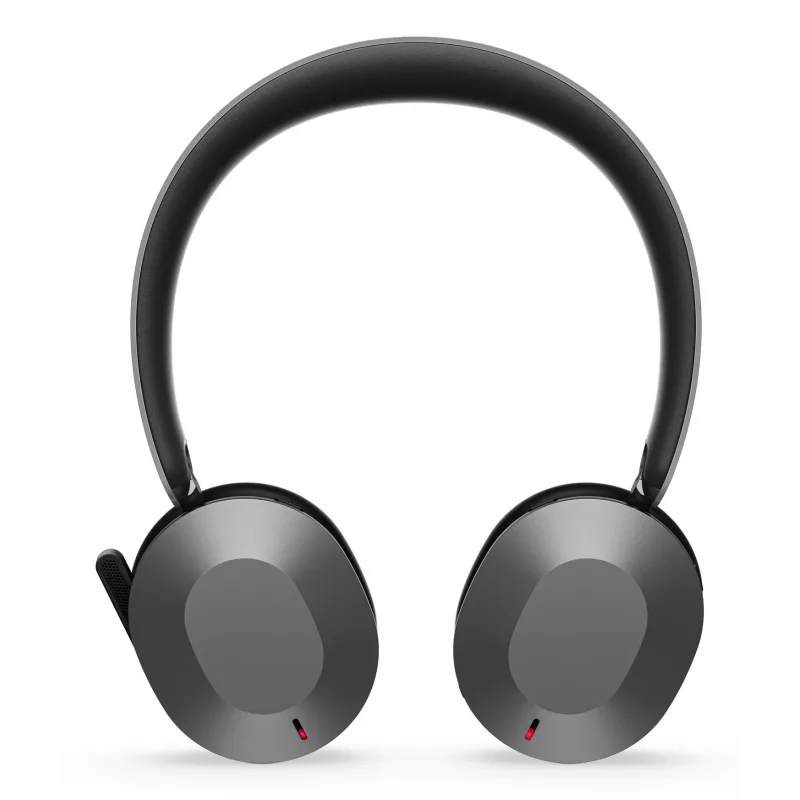 Lenovo 4XD1T60925 austiņas/headset Bezvadu Galvas lente Birojs/Zvanu centrs USB Type-C Bluetooth Pelēks