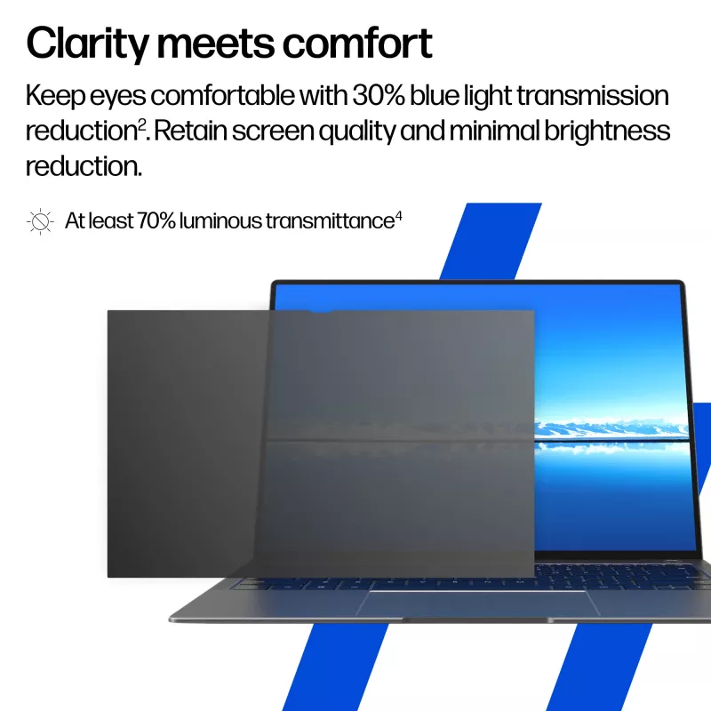 HP 16 collāru platleņķa klēpjdatoru privātuma filtrs