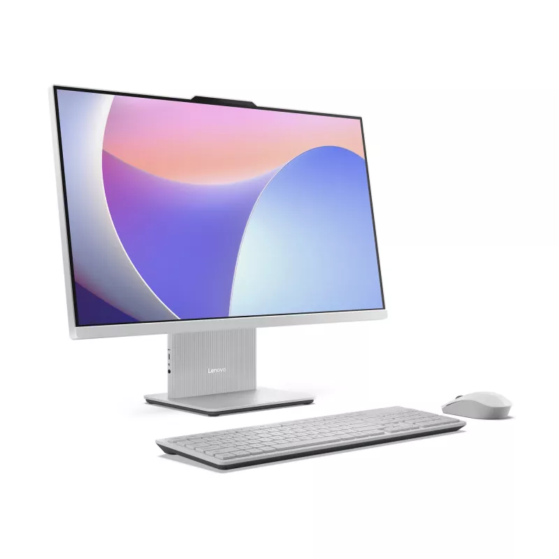 Lenovo IdeaCentre AIO 27ARR9 AMD Ryzen™ 5 7535HS 68,6 cm (27 collas) 1920 x 1080 pikseļi Viss vienā dators 16 GB DDR5-SDRAM 512 GB SSD Windows 11 Home Wi-Fi 6 (802.11ax) Pelēks