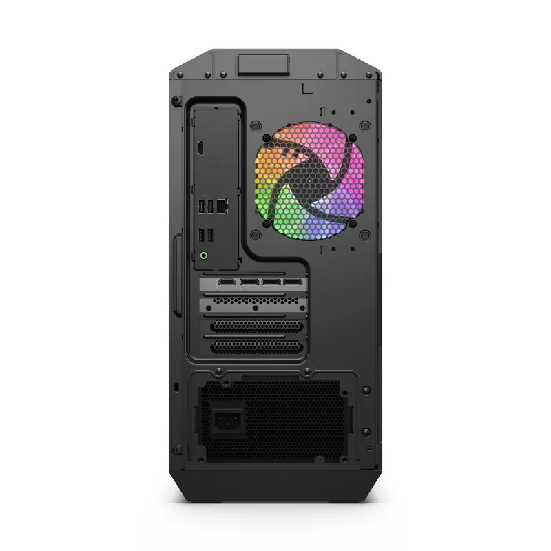 Lenovo LOQ Tower 26ADR10 AMD Ryzen™ 7 8745HX 16 GB DDR5-SDRAM 1 TB SSD NVIDIA GeForce RTX 5070 Windows 11 Home PC Melns