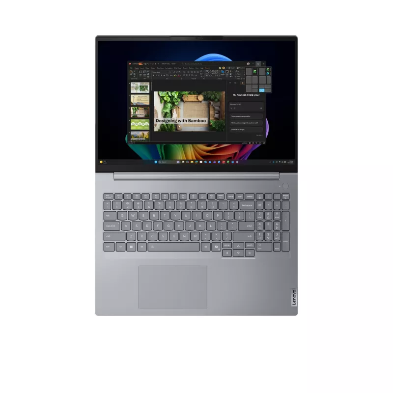 Lenovo ThinkBook 16 G9 IPL Copilot+ PC Intel Core Ultra 5 325 klēpjdators 40,6 cm (16 collas) WUXGA 32 GB DDR5-SDRAM 1 TB SSD Wi-Fi 7 (802.11be) Windows 11 Pro German pelēka
