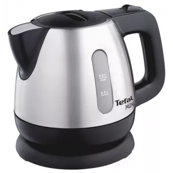 Tefal BI8125 elektriskā tējkanna 0,8 L 2200 W melna, nerūsējošais tērauds