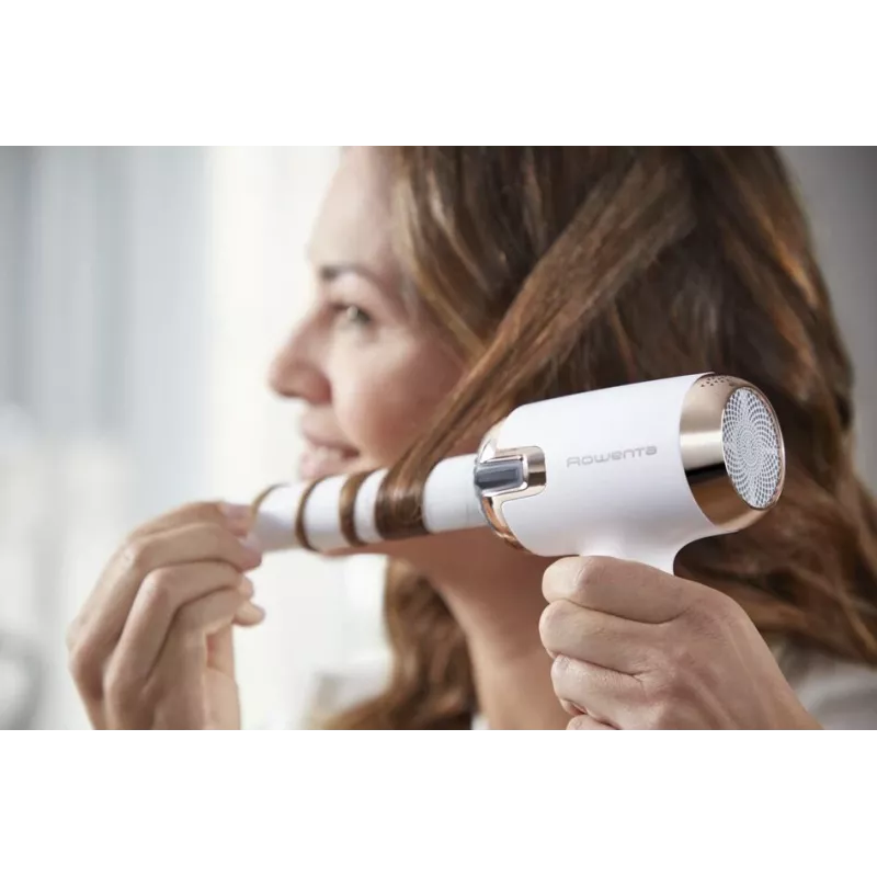 Rowenta Ultimate Experience Air Care CF 4310 matu cirpšļi, balti / vara krāsā