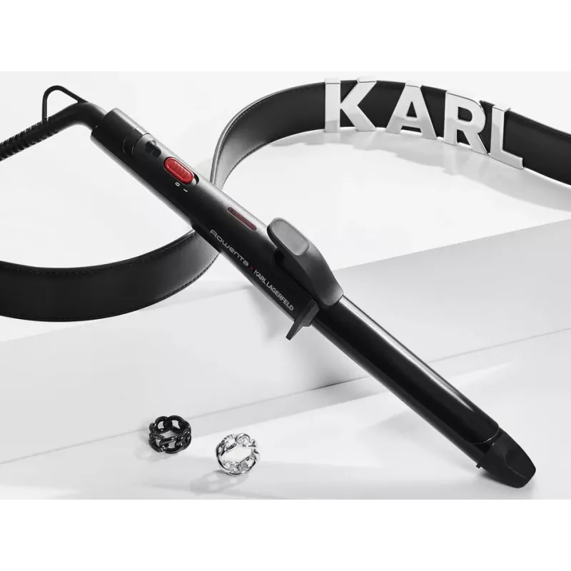 Rowenta X KARL LAGERFELD CF321L Lokšķēres Silts melns, Sarkans 47 W 1.8 m