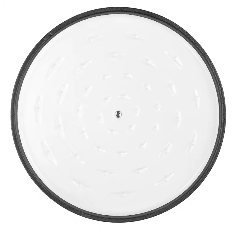 Tefal čuguna servēšanas panna LOV E25972, apaļa 3,8 L, 28 cm, bēša