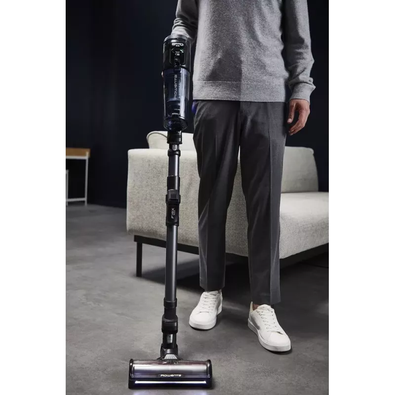 Mitrais un sausais putekļsūcējs ROWENTA X-FORCE FLEX 12.60 NEO RH9LC1 – bezvada rokturis, mitrā/sausā tīrīšana