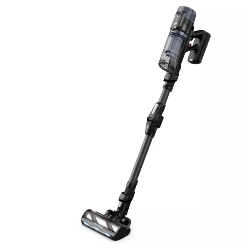 Rowenta X-Force Flex 14.80 RH9B36WV bezvada putekļsūcējs/elektriskā slota 2-in-1 bezvada putekļsūcējs Ar bateriju Bez maisiņa 0.65 L 670 W Melns, Zils