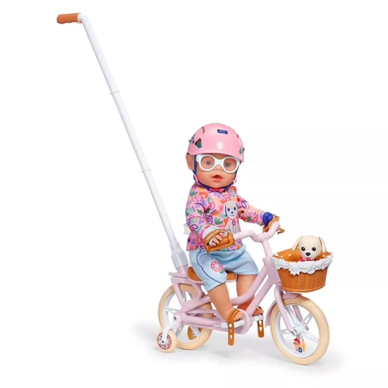 BABY born @ Bike ar Lucky leļļu velosipēda komplekts