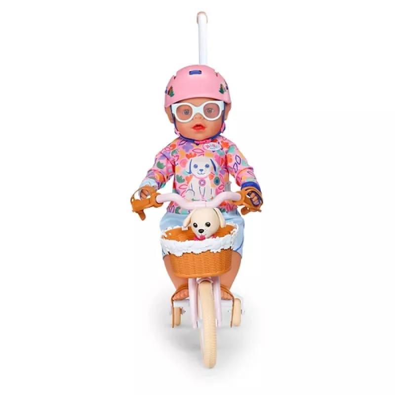 BABY born @ Bike ar Lucky leļļu velosipēda komplekts