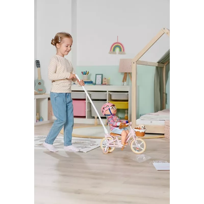 BABY born @ Bike ar Lucky leļļu velosipēda komplekts