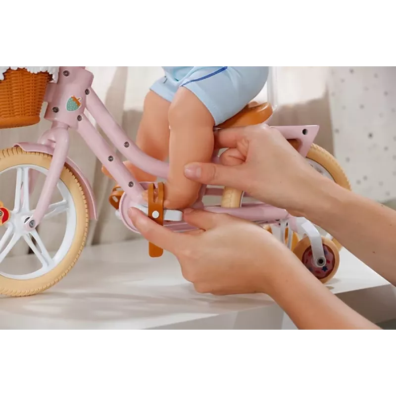 BABY born @ Bike ar Lucky leļļu velosipēda komplekts