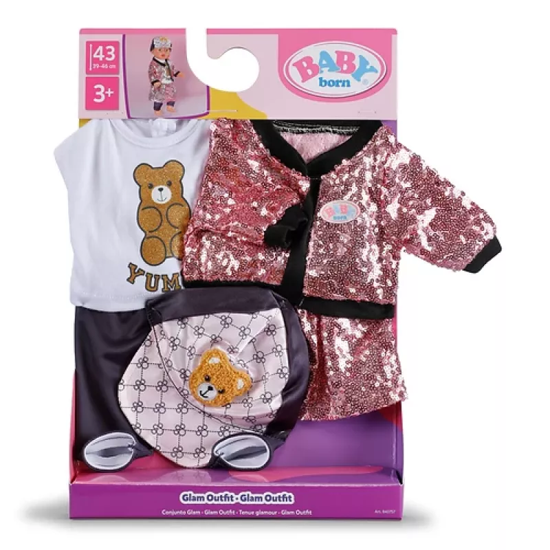 BABY born 840757 leļļu aksesuārs Leļļu drēbju komplekts