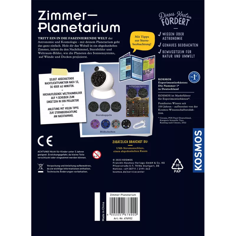 Kosmos 45872844 bērnu zinātnes rotaļlieta