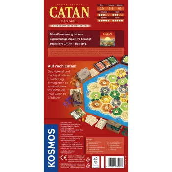 Kosmos CATAN 90 min kāršu spēle stratēģija