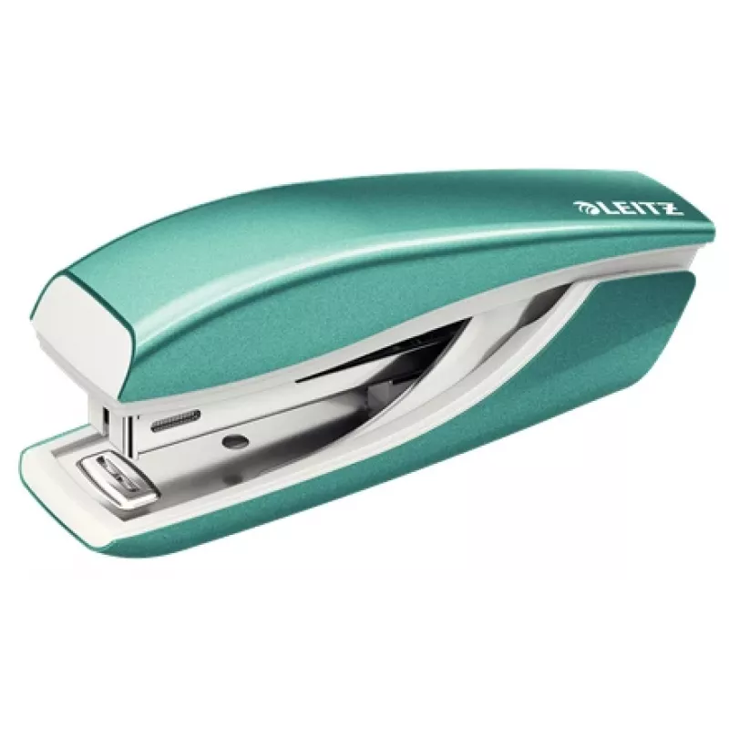 Leitz NeXXt WOW metāla mini skavotājs, 10 loksnēm, zils, metāls, plastmasa, 80 g/m², 3.5 cm, augšējā ielāde