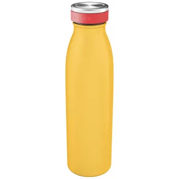 Leitz Cosy Izolēta ūdens pudele 500 ml, Dzeltena, Nerūsējošais tērauds, 68 mm, 68 mm, 235 mm, 280 g