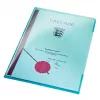 Leitz 41530035 mape PVC zila A4