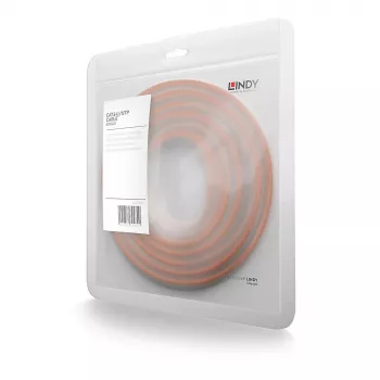 Lindy 1m Cat.6 U/UTP tīkla kabelis, oranžs, 1 m, Cat6, U/UTP, RJ-45, RJ-45, oranžs