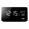 Braun BC20BEU sienas/galda pulkstenis Digitālais pulkstenis Taisnstūris Melns