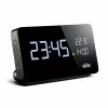 Braun BC20BEU sienas/galda pulkstenis Digitālais pulkstenis Taisnstūris Melns