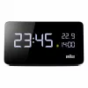 Braun BC20BEU sienas/galda pulkstenis Digitālais pulkstenis Taisnstūris Melns