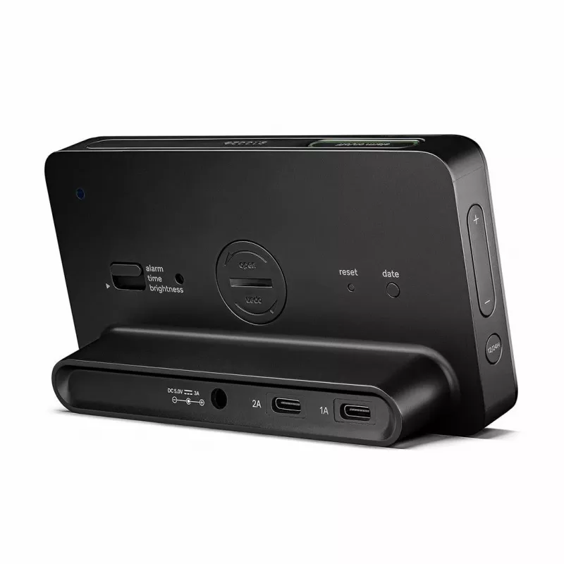 Braun BC20BEU sienas/galda pulkstenis Digitālais pulkstenis Taisnstūris Melns