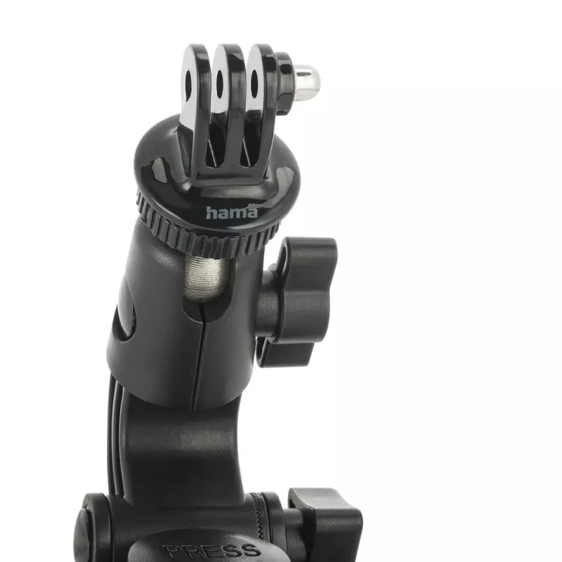 HAMA piesūcekņa turētājs darbības kamerām, universāls auto statīvs, 3D, Ø90 mm, maks. slodze 0,3 kg, augstums 5–11 cm