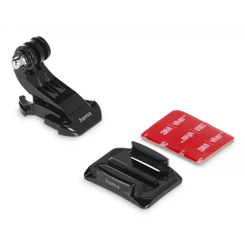 HAMA Passive Holder for Action Camera 00004571 — Helmet/Head Mount, Melns