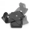 HAMA Passive Holder for Action Camera 00004573, Universal Clip Mount, Melns