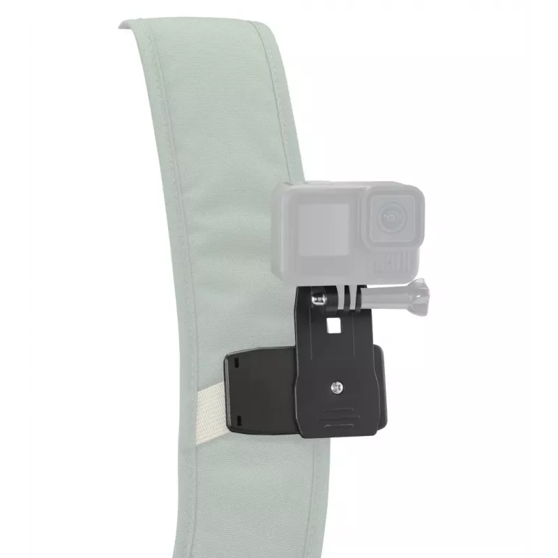 HAMA Passive Holder for Action Camera 00004573, Universal Clip Mount, Melns