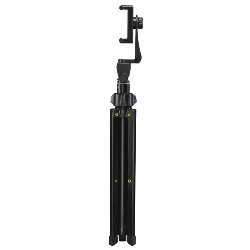 Hama Rotary Smartphone II statīvs viedtālrunim un digitālajai kamerai, 3 kāju, maks. slodze 1 kg, augstums 41,5–150 cm, melns