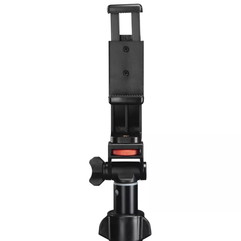 Hama Rotary Smartphone II statīvs viedtālrunim un digitālajai kamerai, 3 kāju, maks. slodze 1 kg, augstums 41,5–150 cm, melns