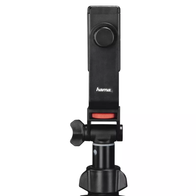 Hama Rotary Smartphone II statīvs viedtālrunim un digitālajai kamerai, 3 kāju, maks. slodze 1 kg, augstums 41,5–150 cm, melns