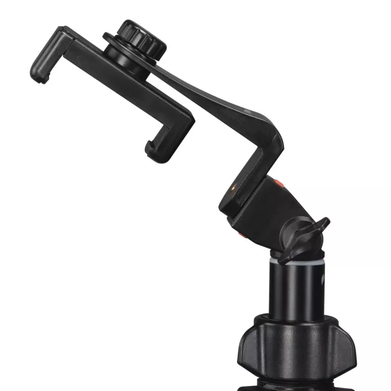 Hama Rotary Smartphone II statīvs viedtālrunim un digitālajai kamerai, 3 kāju, maks. slodze 1 kg, augstums 41,5–150 cm, melns