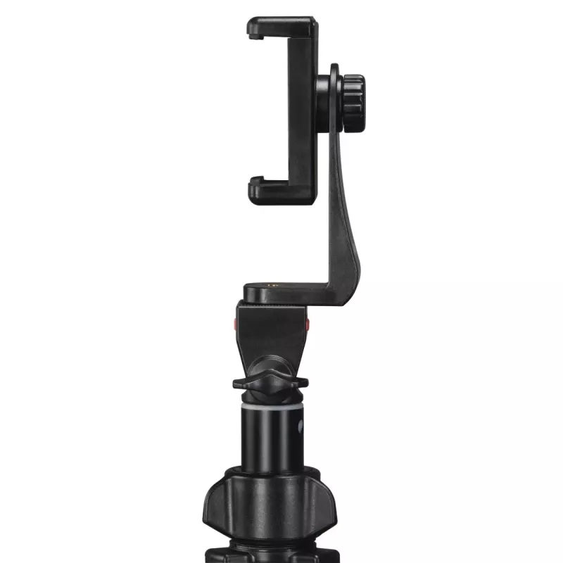 Hama Rotary Smartphone II statīvs viedtālrunim un digitālajai kamerai, 3 kāju, maks. slodze 1 kg, augstums 41,5–150 cm, melns