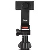 Hama Rotary Smartphone II statīvs viedtālrunim un digitālajai kamerai, 3 kāju, maks. slodze 1 kg, augstums 41,5–150 cm, melns