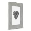 HAMA Lio viena attēla rāmis, MDF, pelēks, 13×18 cm foto, FSC sertificēts
