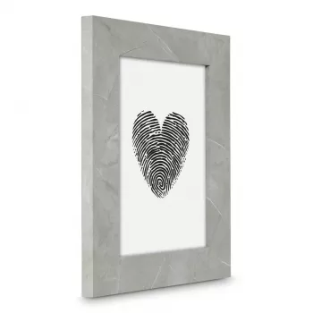 HAMA Lio viena attēla rāmis, MDF, pelēks, 13×18 cm foto, FSC sertificēts